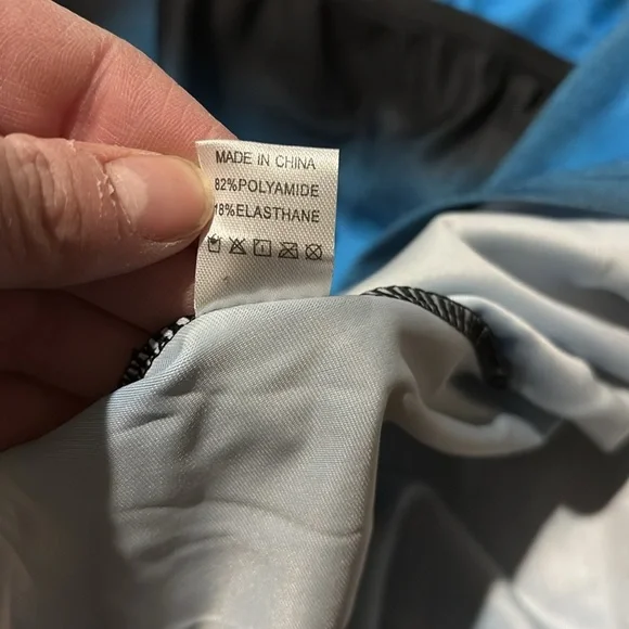 Womens Plus Size Color Block Tankini Swimsuits 2-Piece Suits Top with Boyshorts - Picture 7 of 12